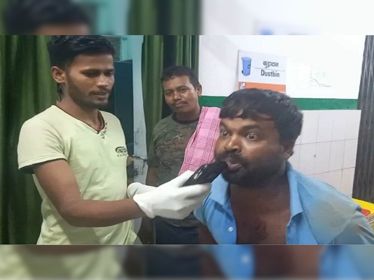 Bihar News: नशे में धुत शख्स ने पुलिस पर लगाए गंभीर आरोप, अस्पताल में जमकर काटा बवाल 