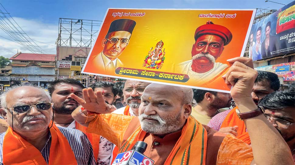 श्री राम सेना के संस्थापक प्रमोद मुथालिक श्री राम सेना के संस्थापक प्रमोद मुथालिक