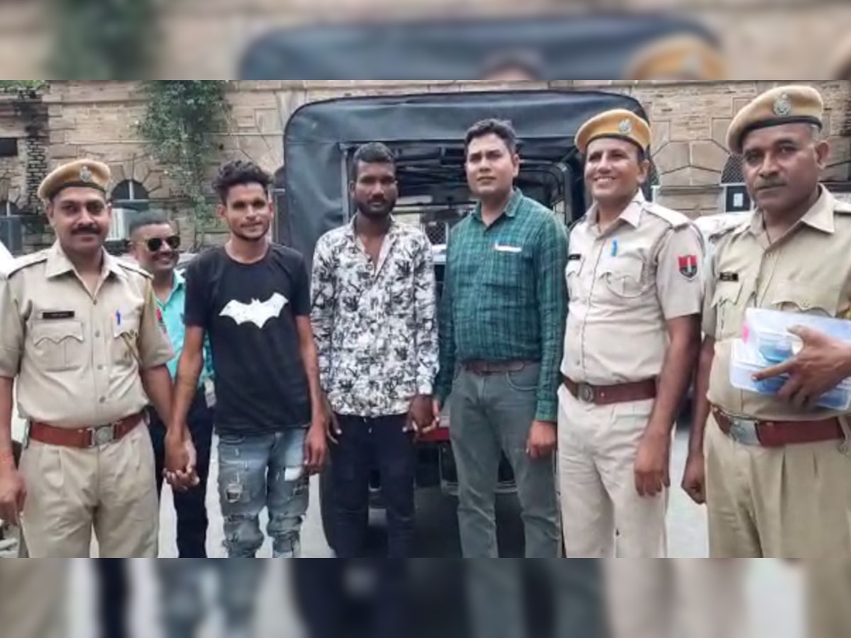 अजमेर में चोरी की बाइक पर कमजोर महिला से करते थे पर्स स्नैचिंग, पुलिस ने धर लिया