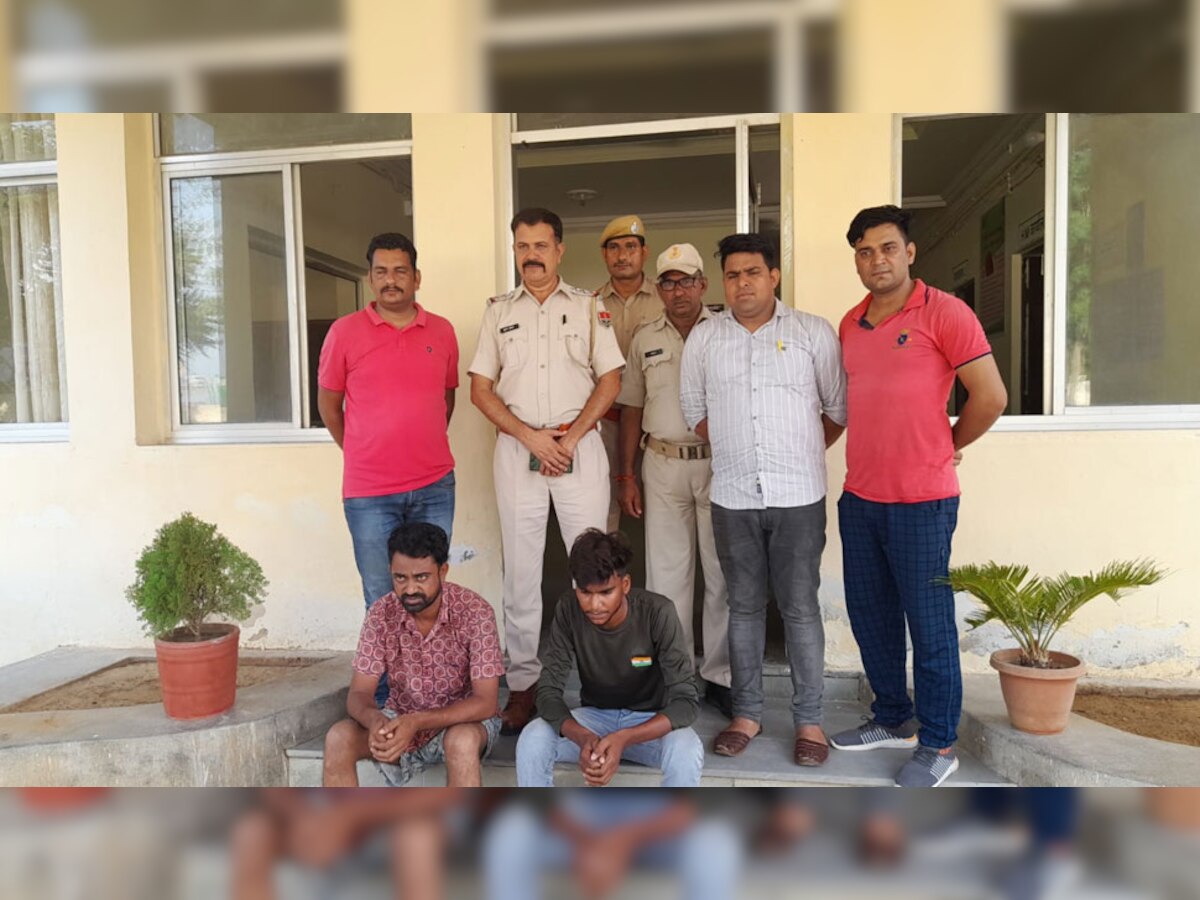 पुलिस की गिरफ्त में हिस्ट्रीशीटर