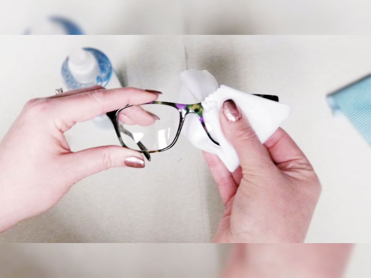 tips to clean eye glasses lenses Cleaning Tips how to clean specs lens