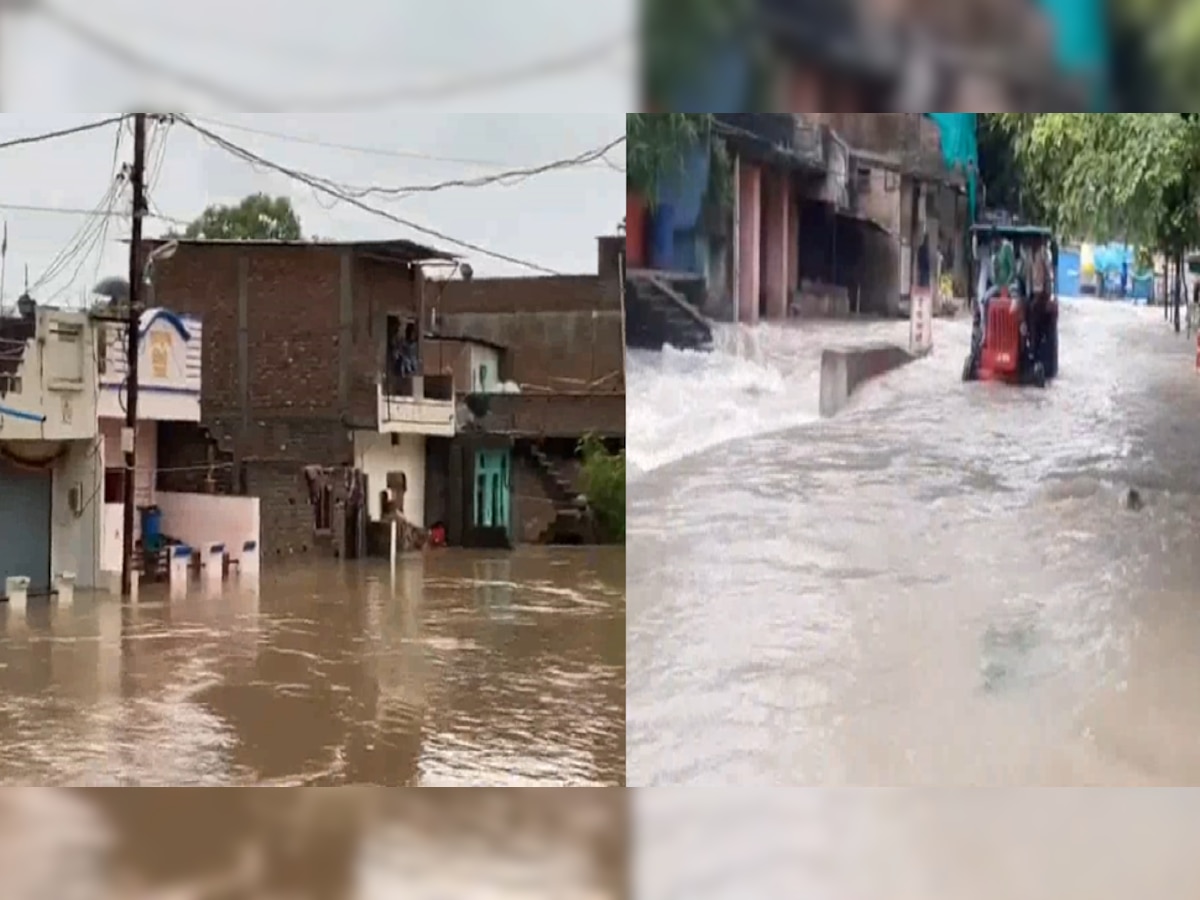 रतलाम में भारी बारिश से आज राहत, कल जलभराव के कारण गांव में कराना पड़ा था प्रसव