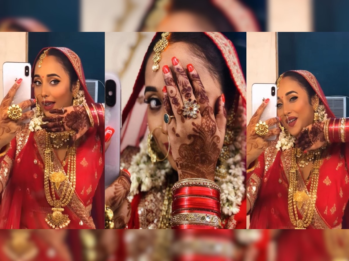  Rani chatterjee Bridal Look: दुल्हन बनीं रानी चटर्जी, फैंस के दिलों को कर रही घायल 
