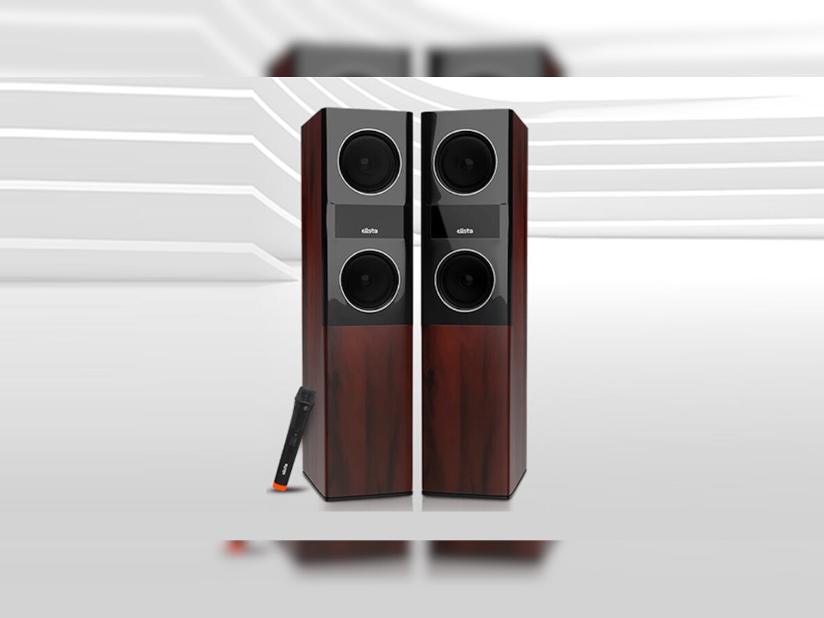 Elista Launch ELS TT1400AUFB Twin Tower Speaker Price In India