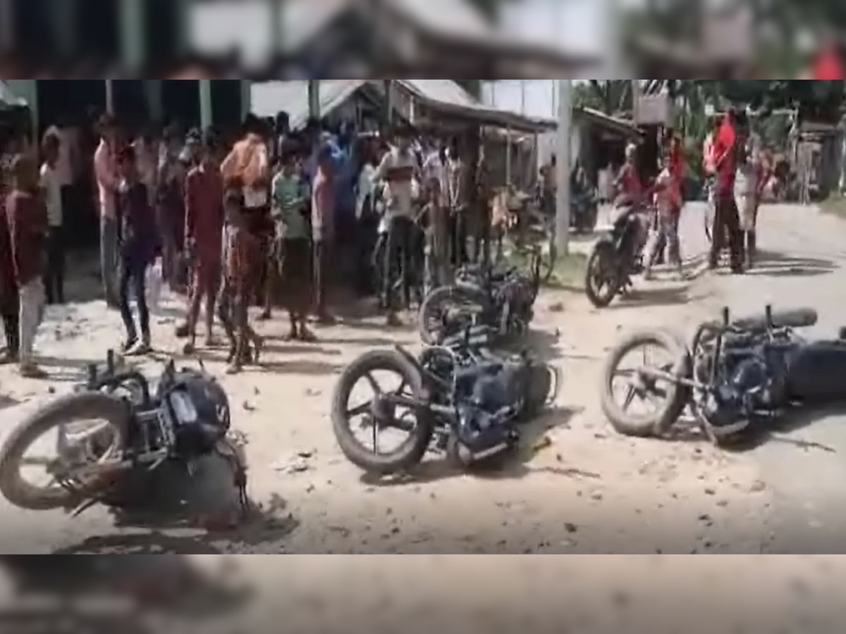 मधेपुरा में बाइक सवार अपराधियों ने मचाया तांडव, गुस्साए दुकानदारों से डरकर भागे हमलावर, जांच में जुटी पुलिस