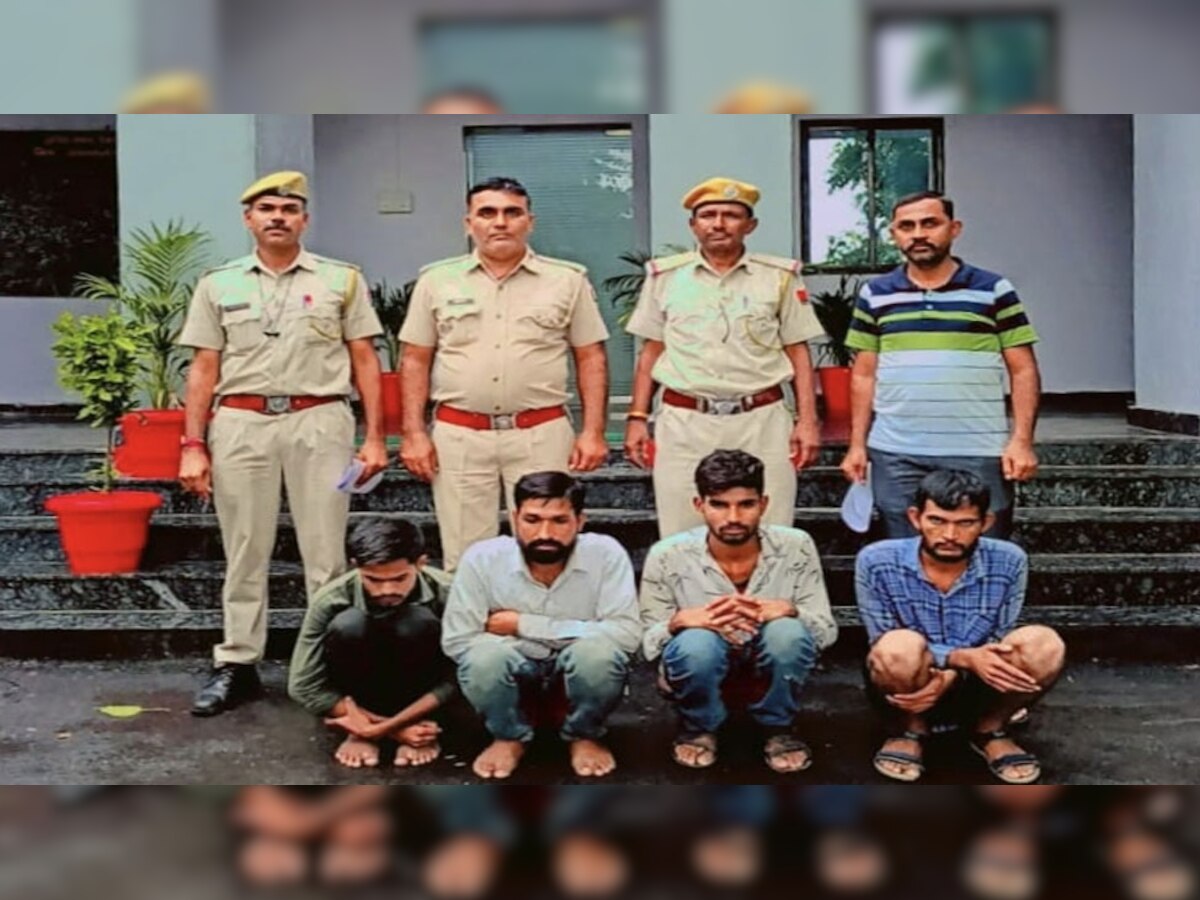 देवगढ़ पुलिस ने किया नकबजन गिरोह का पर्दाफाश, चोरी से पहले मकानों की करता था रैकी