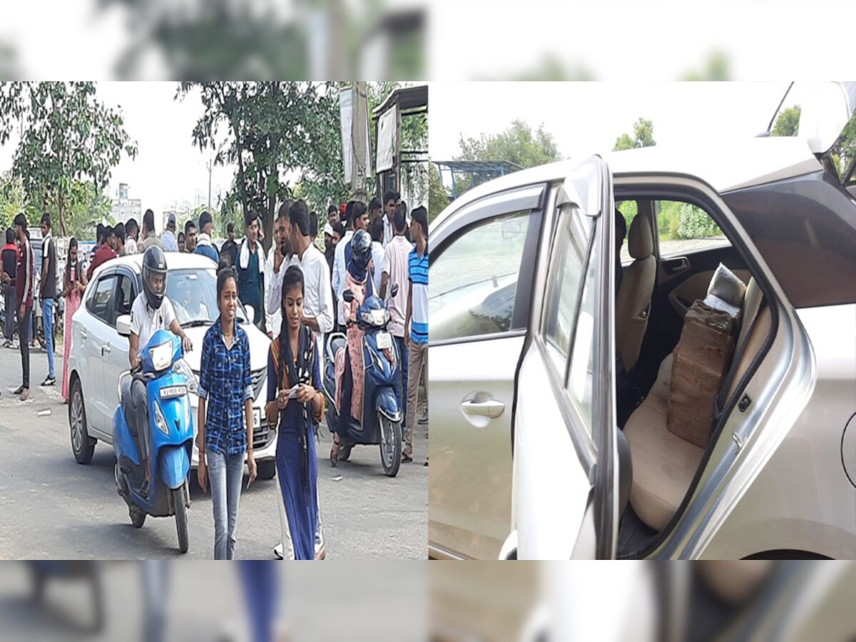 भिवाड़ी बाबा मोहन राम किसान पीजी कॉलेज में पहली बार मतदान, छात्रों को लग्जरी गाड़ियों में पहुंचाया कॉलेज