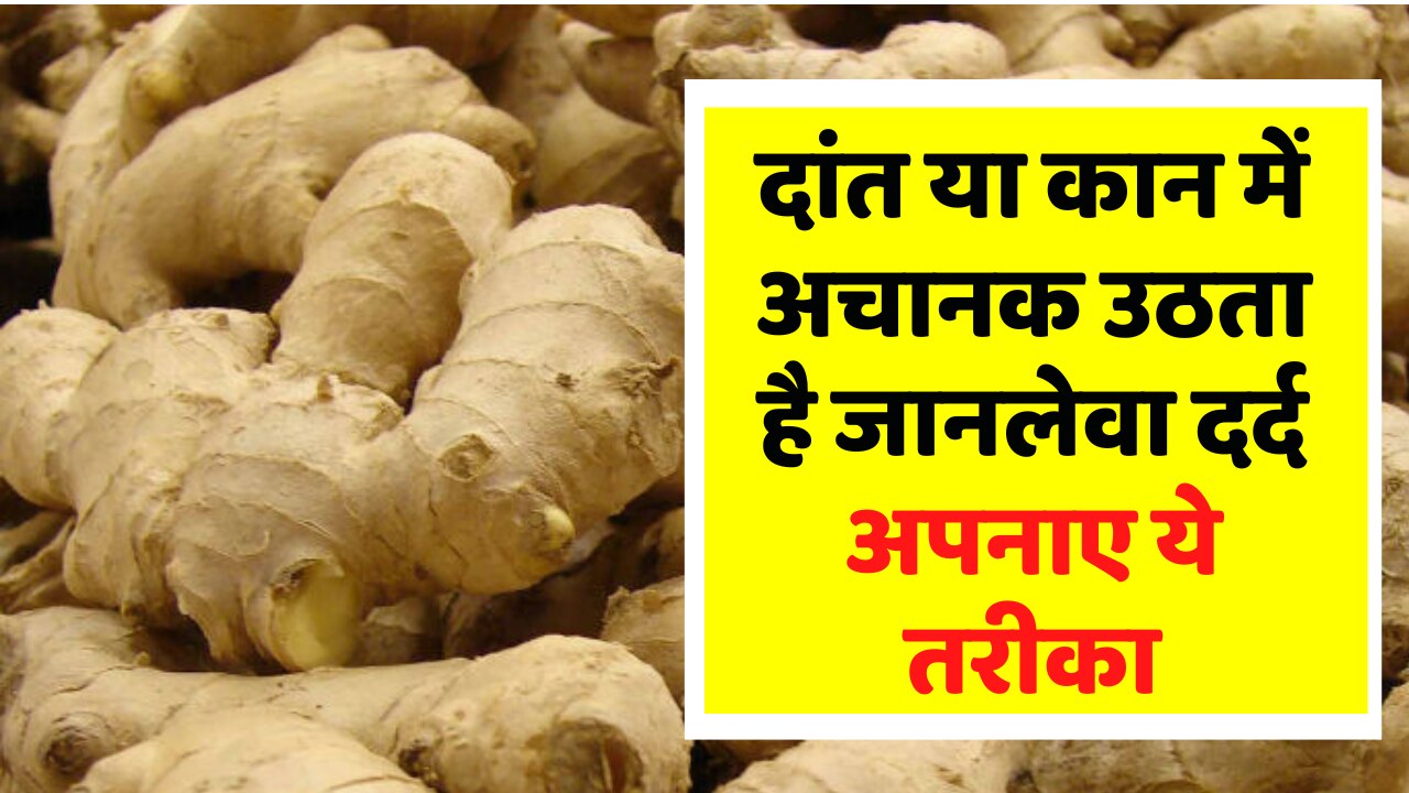 Tooth pain relief tips Adopt this home remedy for sudden pain in the tooth or ear दांत या कान