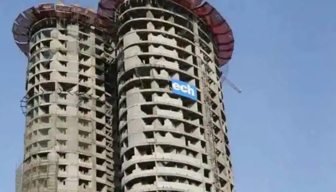Noida Twin Tower: कुछ ही देर में गिराया जाएगा ट्विन टावर, ढहाने से पहले शुरू हुई पूजा