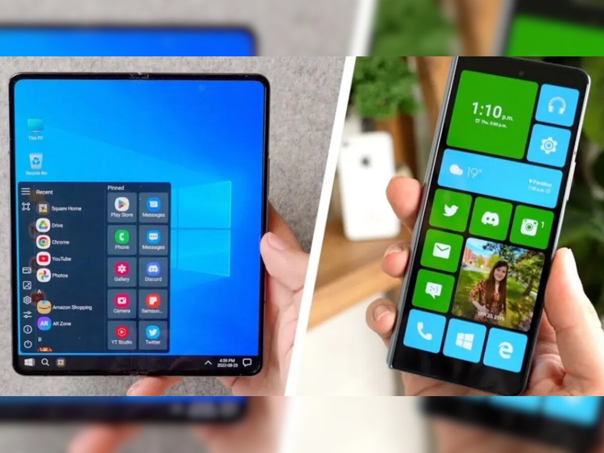 Galaxy Z Fold 4 स्मार्टफोन के साथ YouTuber ने दिखाई कलाकारी! ऐसे बना डाला Windows Phone; देखें Video