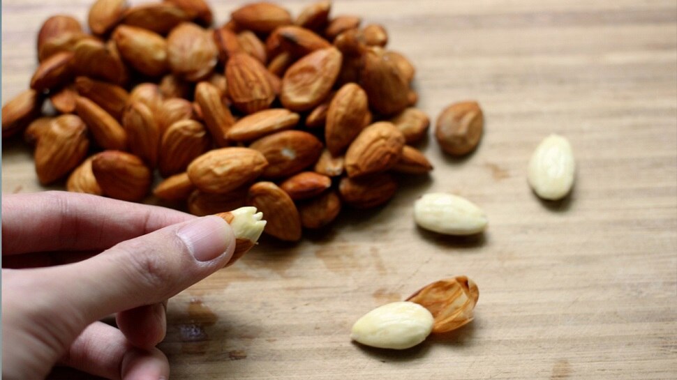 Almond peel helps in hair and skin problems Almond Peel Benefits know