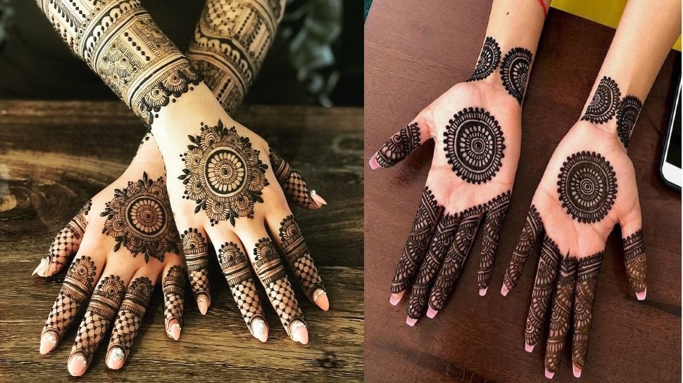 Sawan Mehndi Designs Simple Mehndi Design For Front Hand In Sawan 2023 -  Amar Ujala Hindi News Live - Sawan Mehndi Designs:हाथों में मेहंदी लगाकर  करें महादेव की पूजा, यहां देखें सिंपल