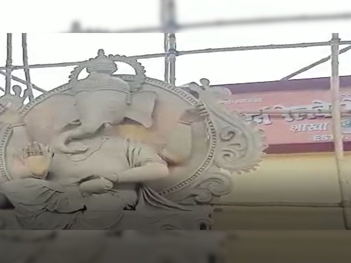 Ganesh Chaturthi 2022 :  गणेश चतुर्थी की तैयारियां जोरों पर, सज रहा पाकुड़ का रेलवे मैदान