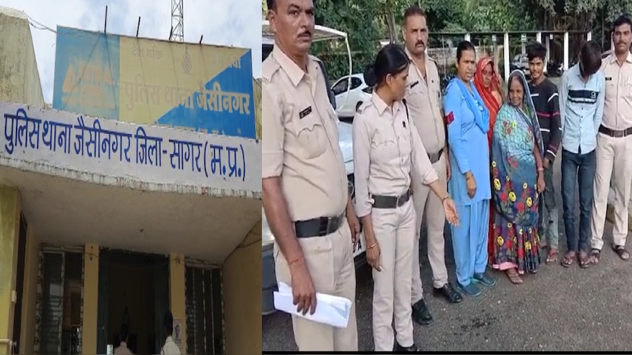 sagar Crime Human Trafficking illegal liquor Gang police arrested stmp ...