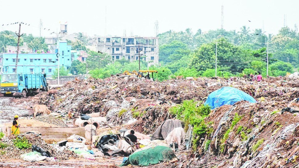 Bhubaneswar Dumping Yard Problem MLA Suresh Chandra Routray Daruthenga