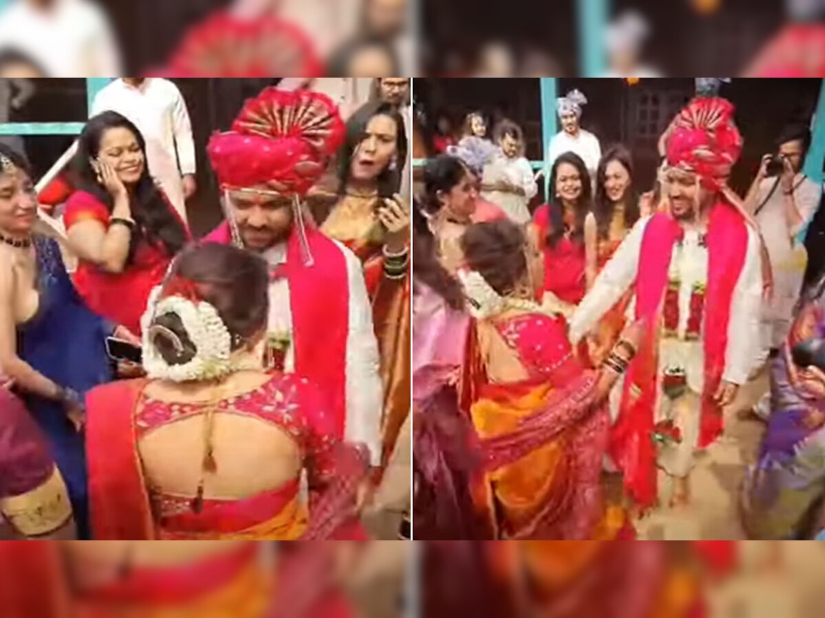 Wedding Dance: पुष्पा के गाने पर दूल्हा-दुल्हन ने किया ऐसा स्टेज तोड़ डांस, देखते रह गए सभी मेहमान