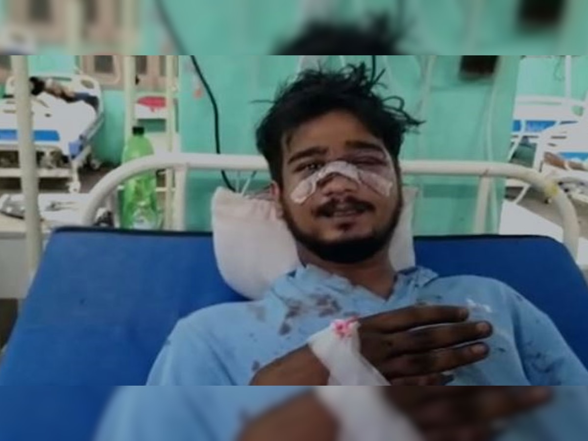 Alwar: कार सवार युवक पर बदमाशों ने किया हमला, घायल अस्पताल में भर्ती