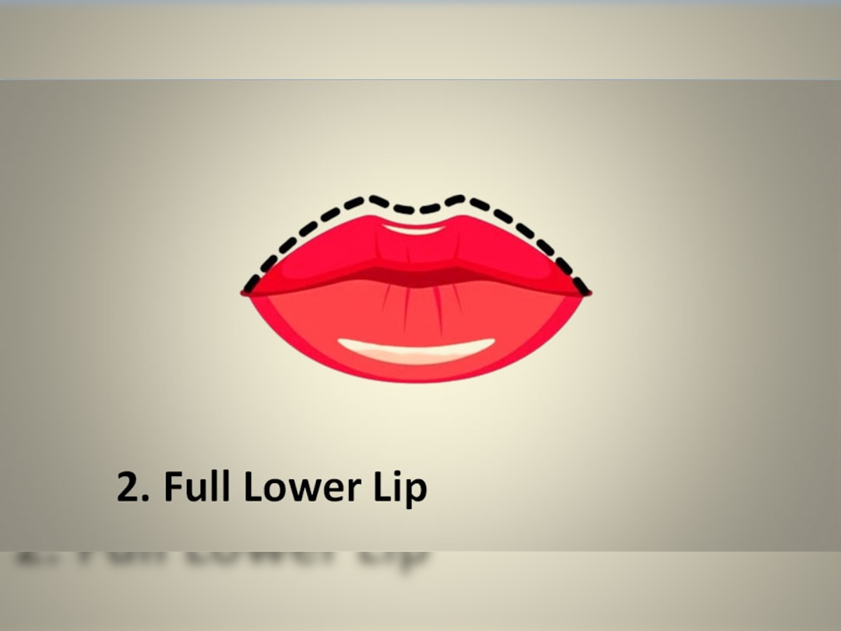 Lip Shape Says About about Personality lip shape personality test Lip