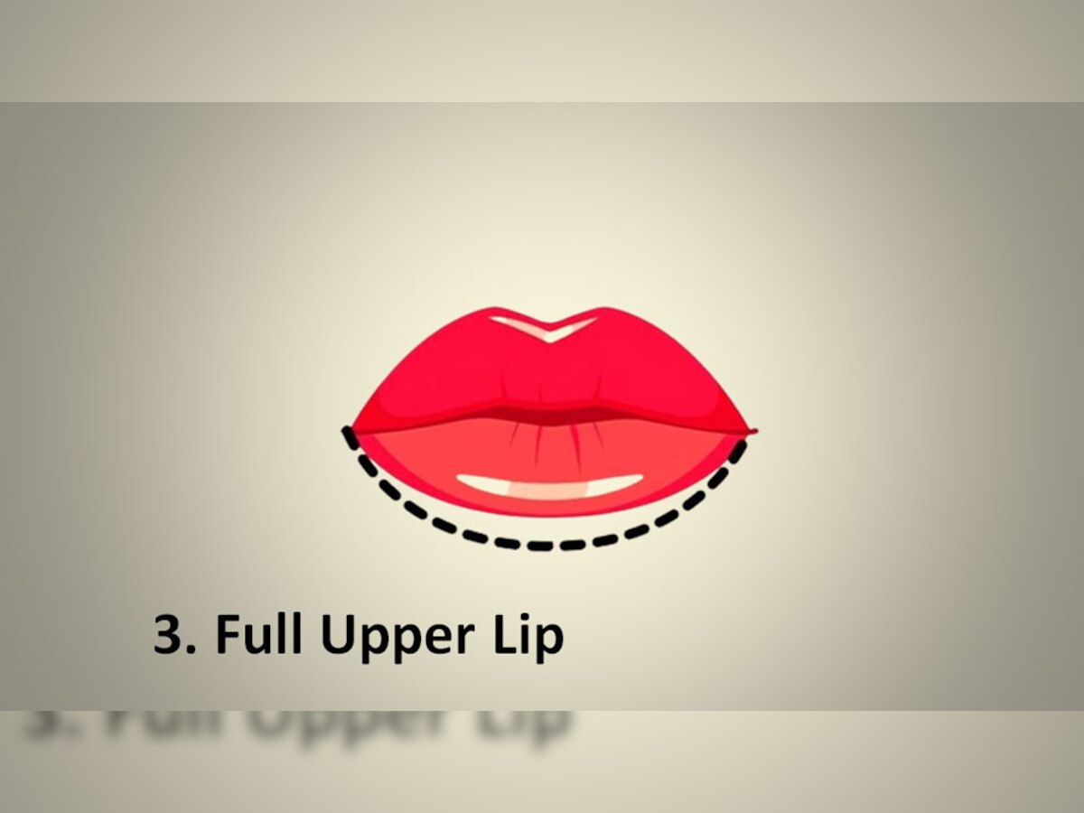 Lip Shape Says About about Personality lip shape personality test Lip