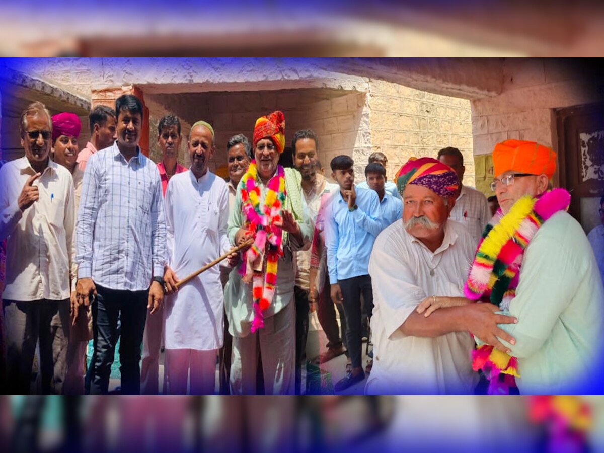 Jaisalmer: एक शिक्षक ऐसा भी! जिसकी विदाई में छलक पड़े छात्रों के आंसू, बड़ी संख्या में ग्रामीण भी पहुंचे