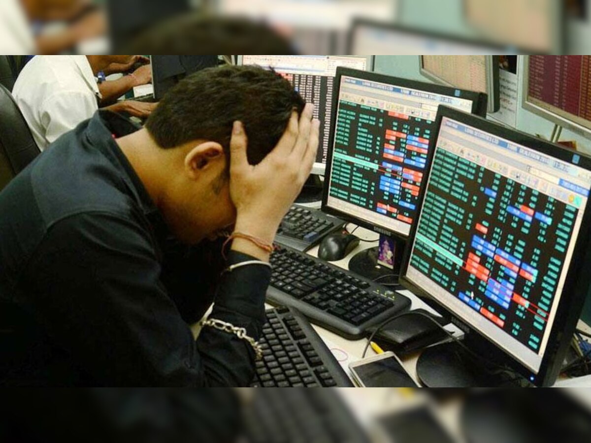 Stock Market Update: र‍िकॉर्ड तेजी के बाद शेयर बाजार धड़ाम, सेंसेक्‍स 826 अंक टूटकर खुला