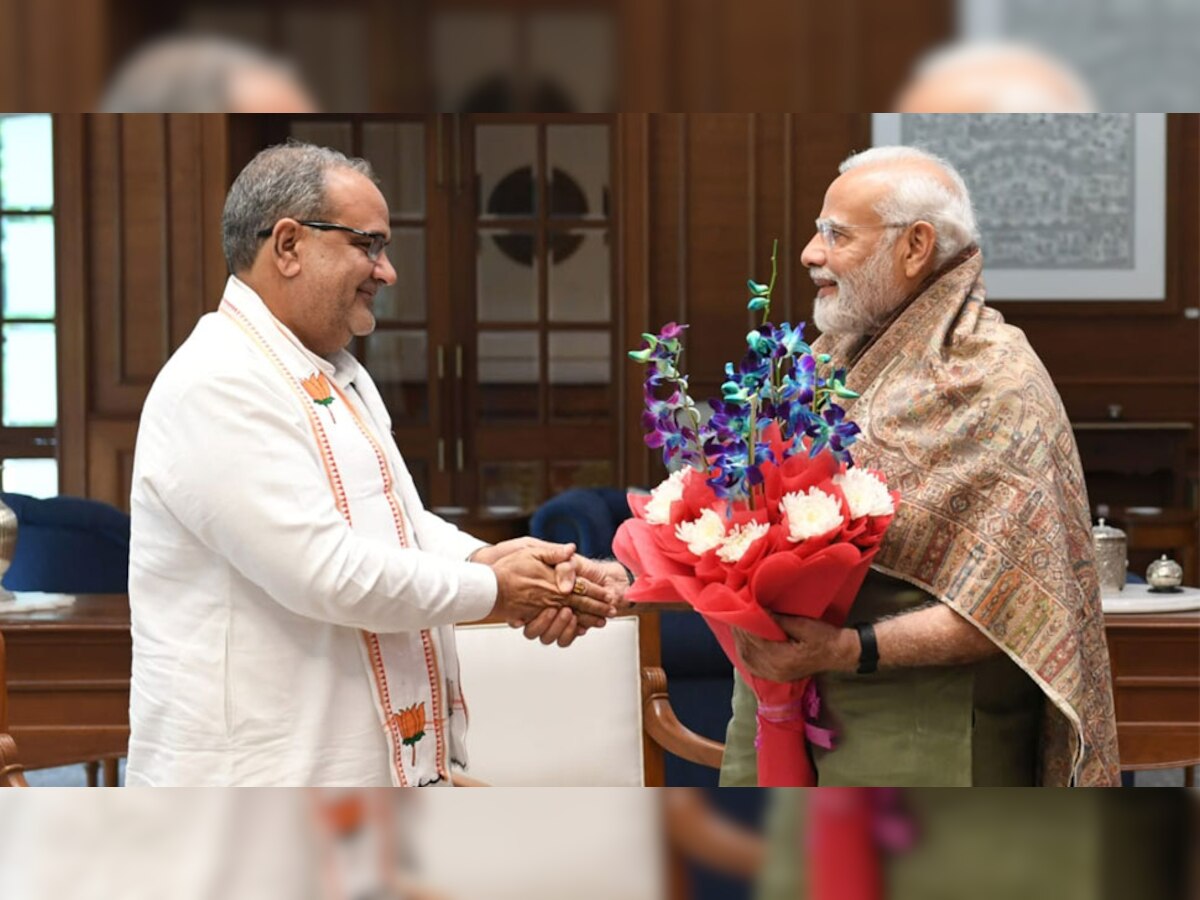 UP बीजेपी के नए अध्यक्ष चौधरी भूपेन्द्र सिंह ने PM मोदी से की मुलाकात, इन मुद्दों पर हुई चर्चा