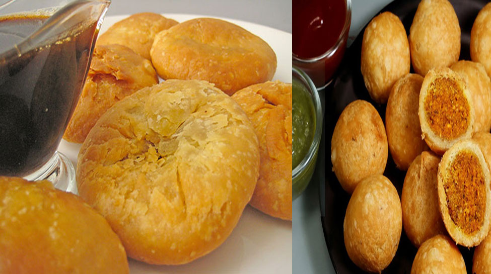 how to make mini kachori recipe, how to make urad kachori in hindi