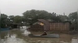 Jharkhand: साहिबगंज में गंगा नदी उफान पर, निचले इलाके पूरी तरह जलमग्न