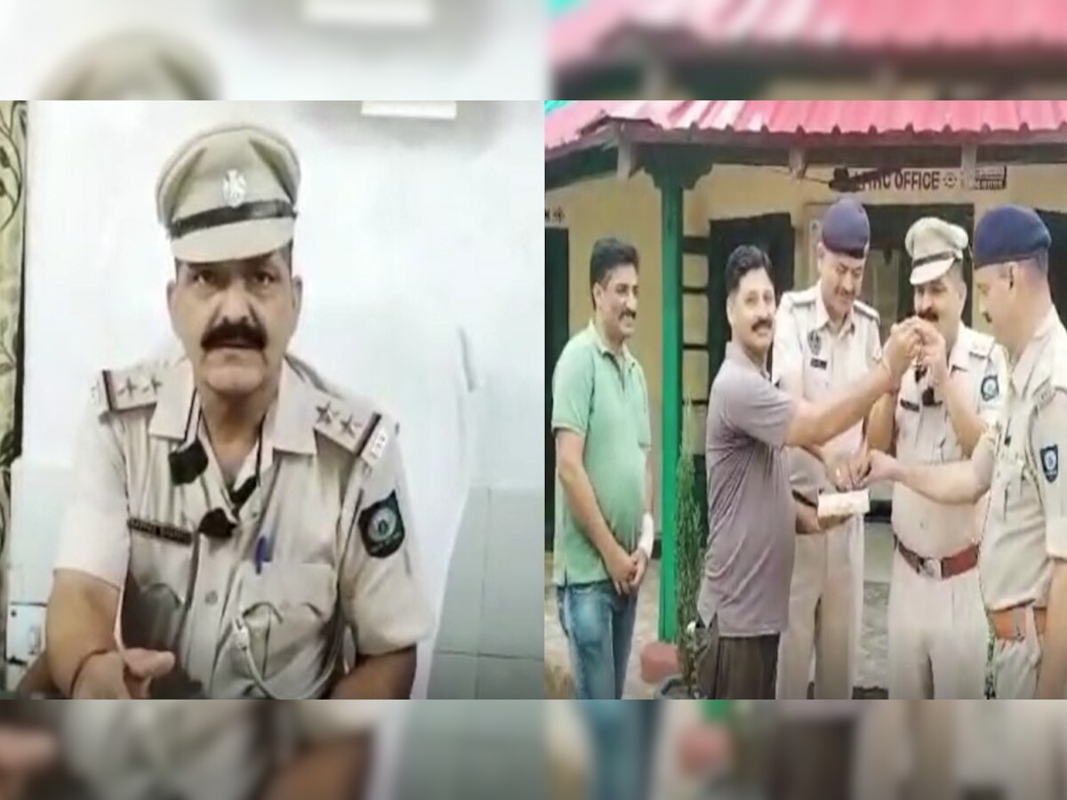 सुजानपुर थाना प्रभारी सतपाल शर्मा को पुलिस विभाग के प्रतिष्ठित अवार्ड डीजीपी डिस्क से किया गया सम्मानित