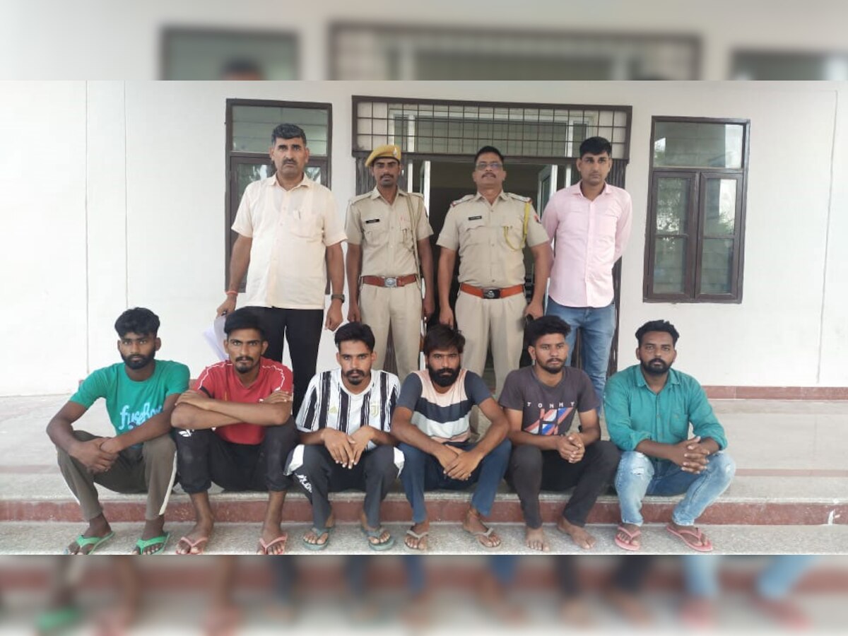 नशे के खिलाफ अनूपगढ़ पुलिस का ऑपरेशन, 6 लोगों को किया राउंडअप