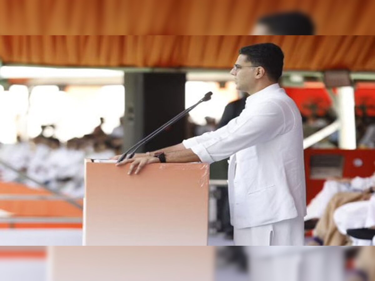 राहुल गांधी के मंच से गहलोत के सामने सचिन पायलट का 3 मिनट का भाषण, पढ़िए बड़ी बातें