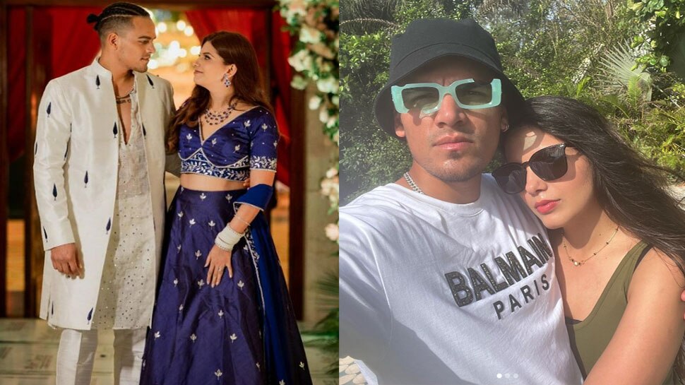 indian team player Rahul Chahar and Ishani Johar love story and photos ...