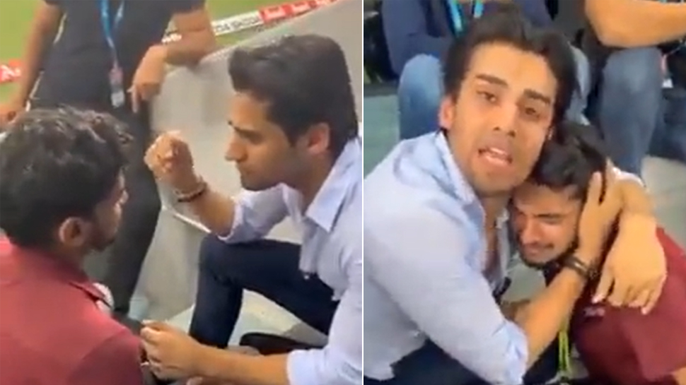 Indian And Pakistani Fans Crying In Stadium During India Vs Sri Lanka Indian And Pakistani Fans Crying In Stadium During India Vs Sri Lanka