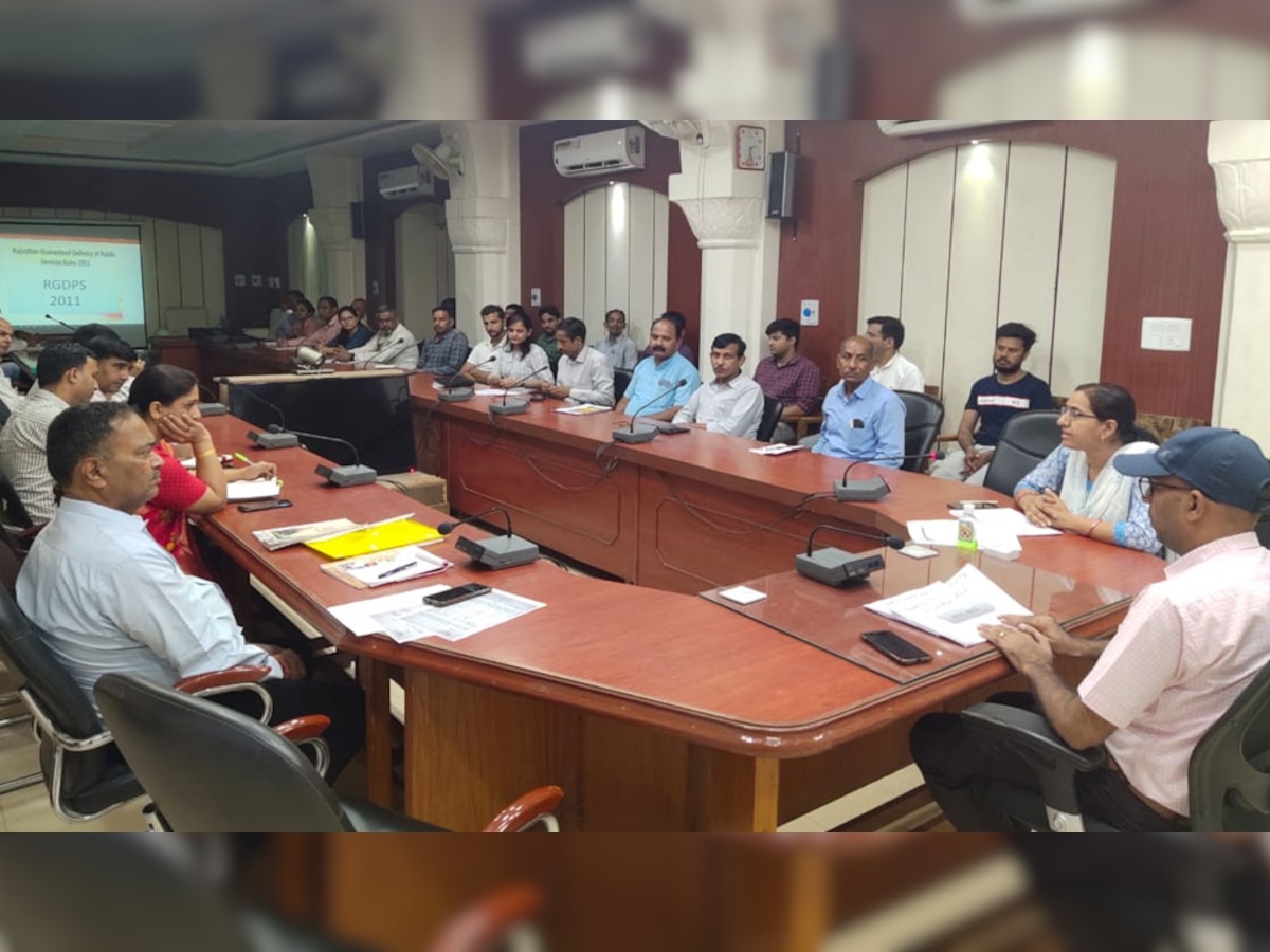 Bikaner news: निर्धारित समय पर आवेदक का काम करें अधिकारी- कलेक्टर
