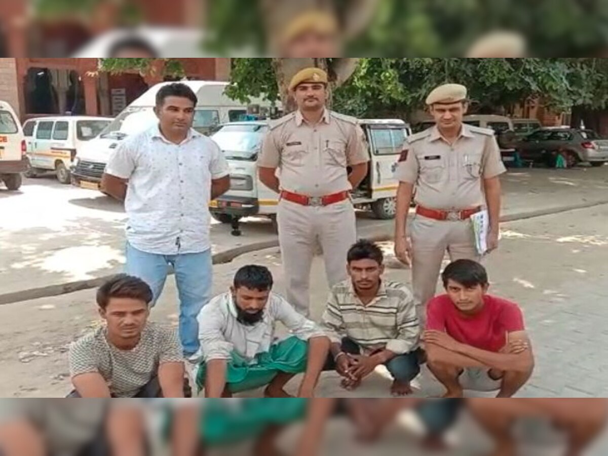 Alwar: चोरी के मामले में 2 गिरफ्तार, करोड़ों रुपए के सामान की लगाई थी चपत