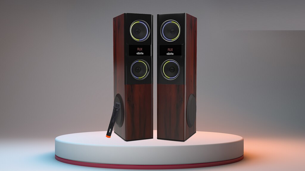 Elista TT 14000AUFB Twin Tower speaker Price In India Review First Look