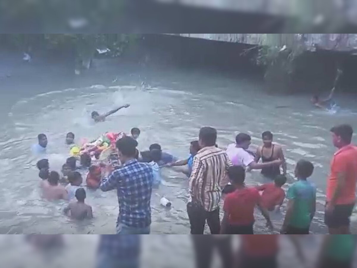 सोनीपत और महेंद्रगढ़ में गणेश विसर्जन के दौरान 8 लोगों की मौत, डूबे लोगों की तलाश जारी 