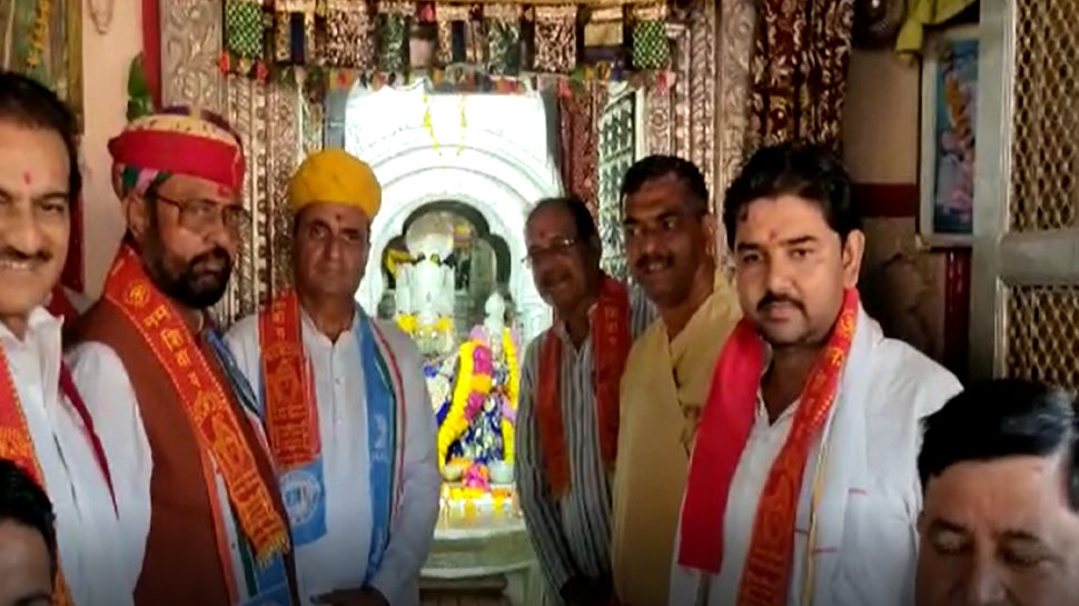 Dharmesh Rathod RTDC chairman Dharmendra Rathod reached the pilgrimage city of Pushkar ...