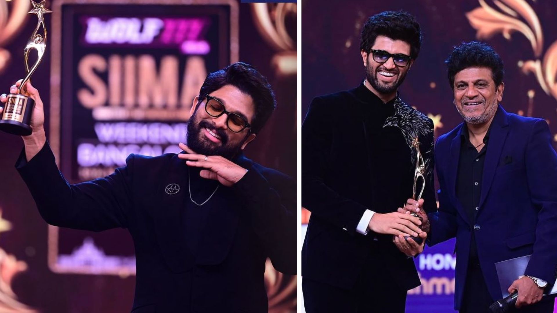 SIIMA 2022 Winner List: अवॉर्ड सेरेमनी में &#039;पुष्पा&#039; ने लगाई फायर, वहीं &#039;लाइगर&#039; स्टार ने भी ट्रॉफी की अपने नाम