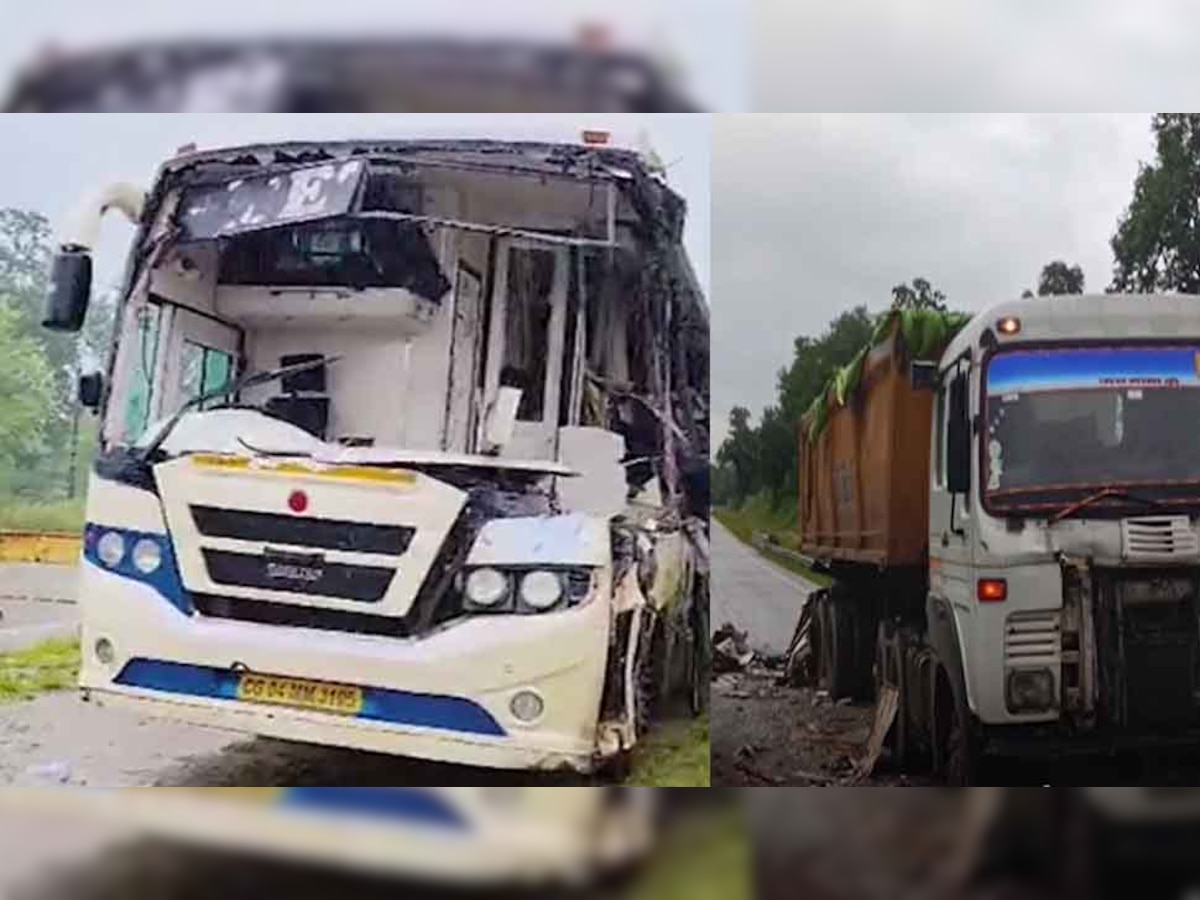  Bus Accident in Korba: छत्तीसगढ़ के कोरबा में भीषण बस हादसा, 7 लोगों की मौके पर मौत, 3 लोग गंभीर रूप से घायल, तस्वीरें देखें