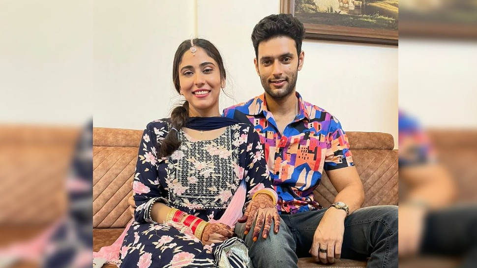 Cricketer Shivam Dubey Marry With Muslim Girl Anjum Khan Skzs Photos