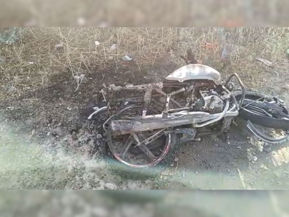 नवलगढ़: टैंकर ने बाइक को मारी टक्कर, दूर जाकर गिरा बाइक सवार हुई मौत 