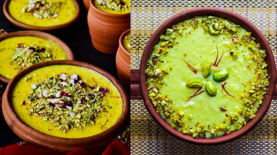 Jammu Kashmir Sweet Dish Easy Recipe Make Kashmiri Firni मीठे के