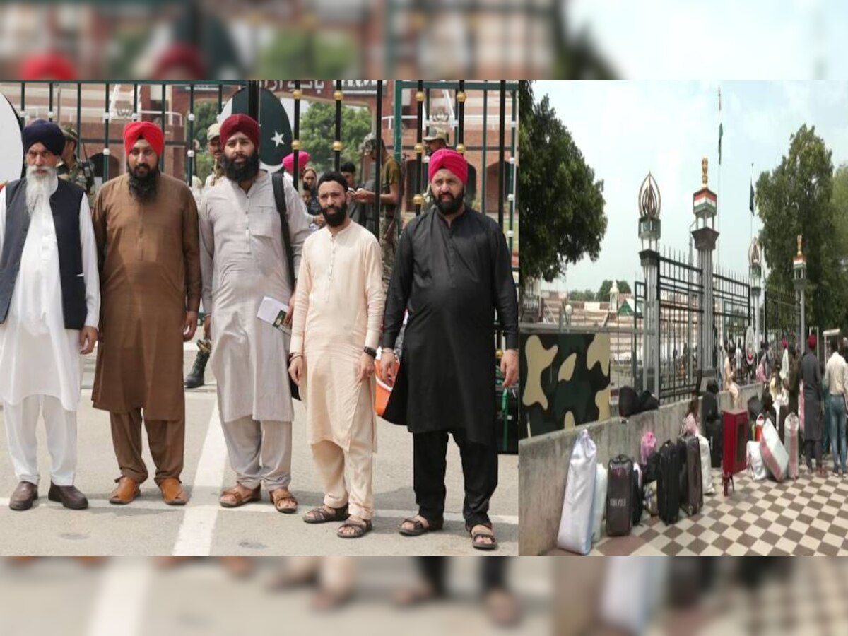 Pakistan Sikh arrive at Attari- Wagah Border- ਪਾਕਿਸਤਾਨ ਤੋਂ ਸਿੱਖ ਸ਼ਰਧਾਲੂਆਂ ਦਾ ਭਾਰਤ ਆਇਆ- 25 ਦਿਨ ਧਾਰਮਿਕ ਅਸਥਾਨਾਂ ਦੀ ਯਾਤਰਾ