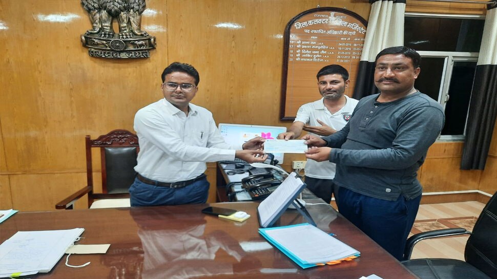हनुमानगढ़: लंपी स्किन डिजीज की रोकथाम के लिए शिक्षक ने दिए  5100 रुपये  