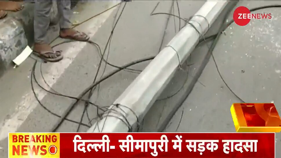 Delhi: high speed truck runs over people sleeping on road divider in ...