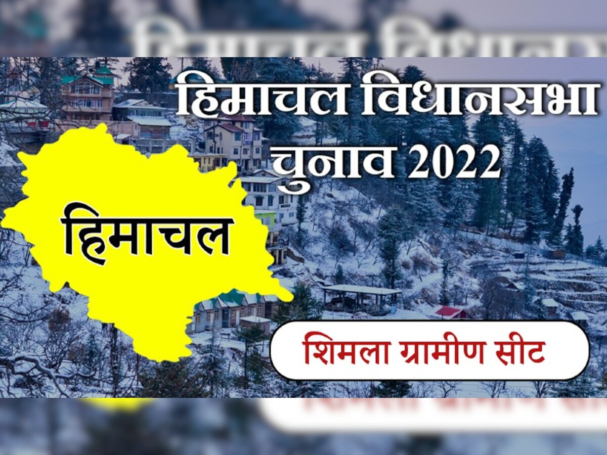 Himachal assembly election: शिमला ग्रामीण विधानसभा सीट पर कभी नहीं खिला कमल, कांग्रेस ने लहराया अपना परचम