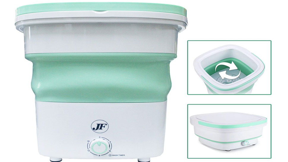 Portable Washing Machine foldable into size of tiffin box lowest price