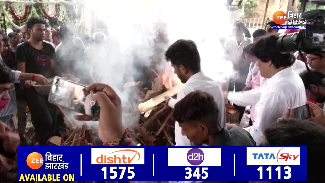Raju Srivastav Funeral Raju Srivastava merged into the five elements