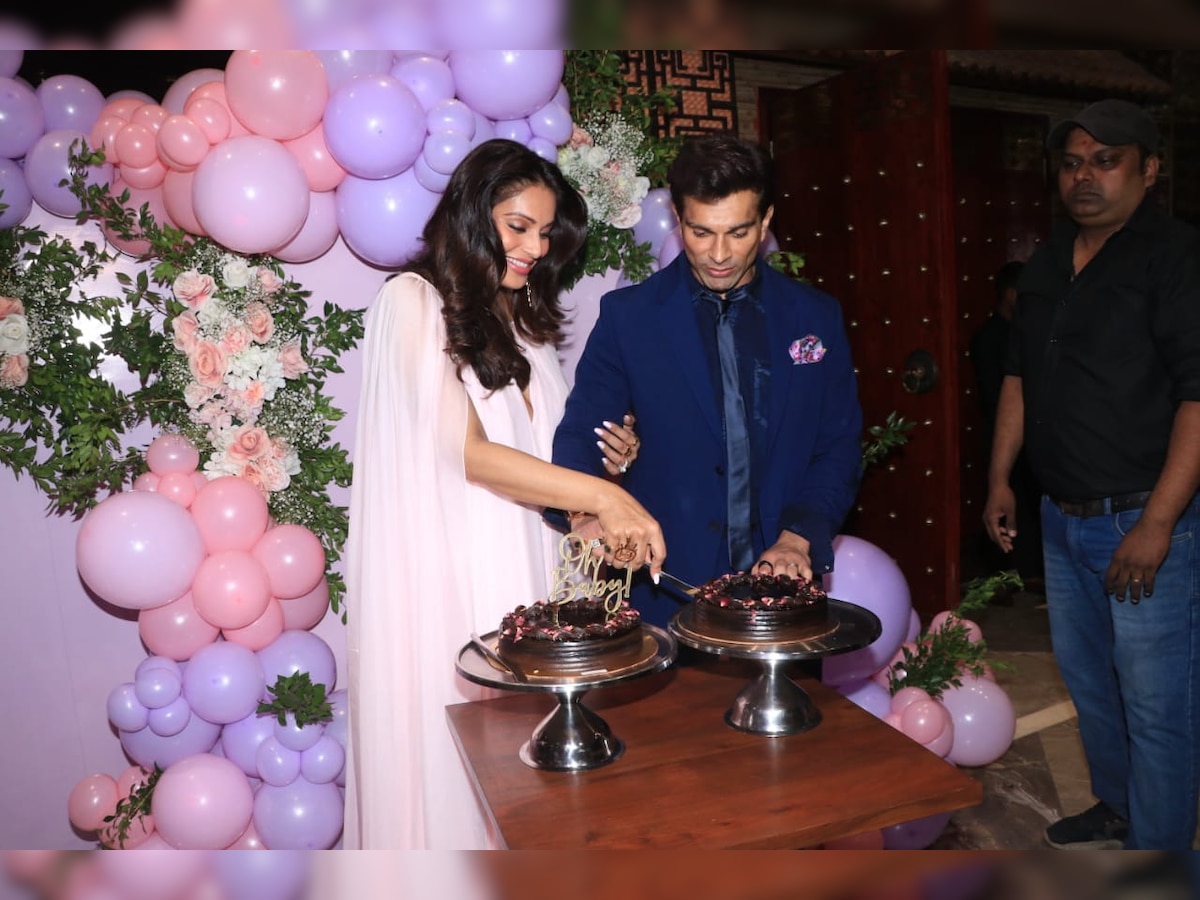 Bipasha Basu Baby Shower photos, karan singh grover set to be tight ...